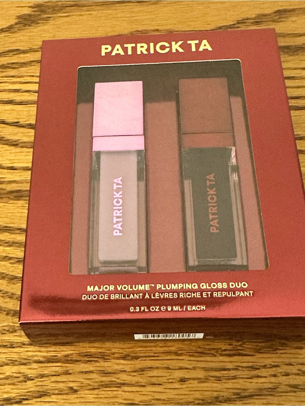New Patrick Ta Plumping Lip Gloss Duo
